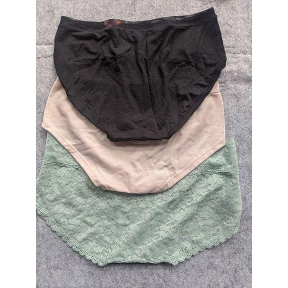 (3) Pack Auden Lace Hipster Seamless Size XS (0-2) - Picture 2 of 2